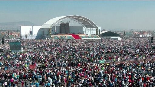 LEO Family Powers 300,000-Strong Papal Event in Mexico