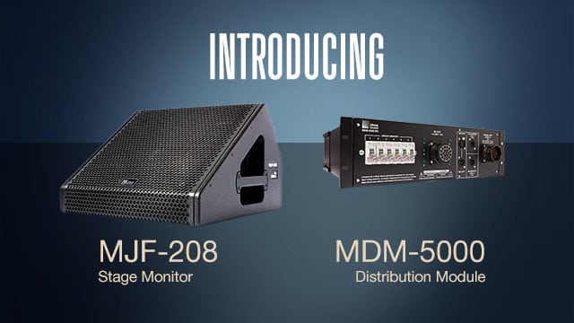 Meyer Sound Debuts MJF-208, MDM-5000 at Prolight + Sound 2016