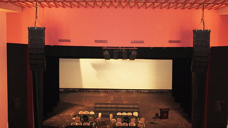 Dual Meyer Sound Systems at Casino du Liban