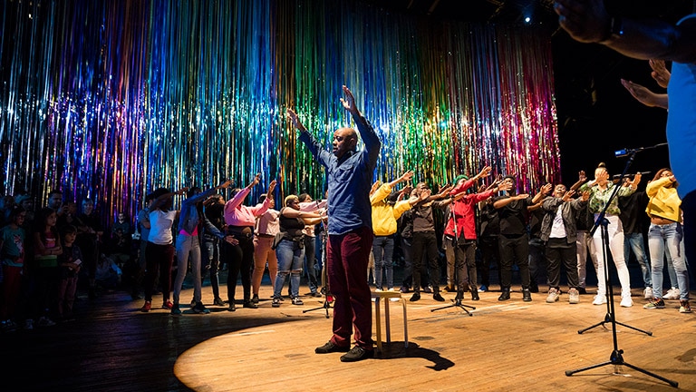 Audiences Loosen Up and Let Go in Immersive Performance Installation at Park Avenue Armory