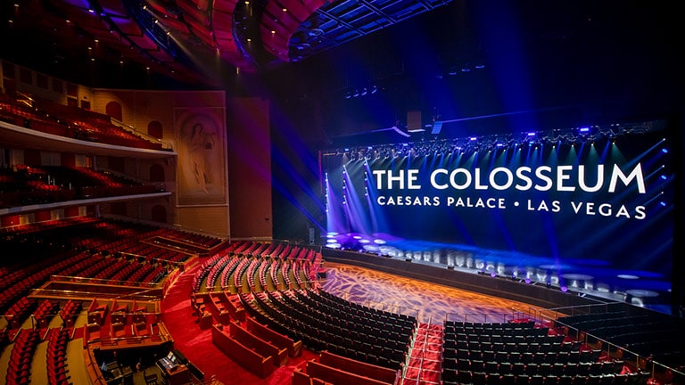 LYON from Solotech Powers New Era at The Colosseum at Caesars Palace