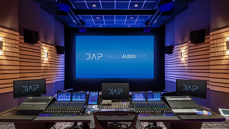 Sound System Provides Full Immersion in “Double Duty” Atmos Room at Dallas Audio Post
